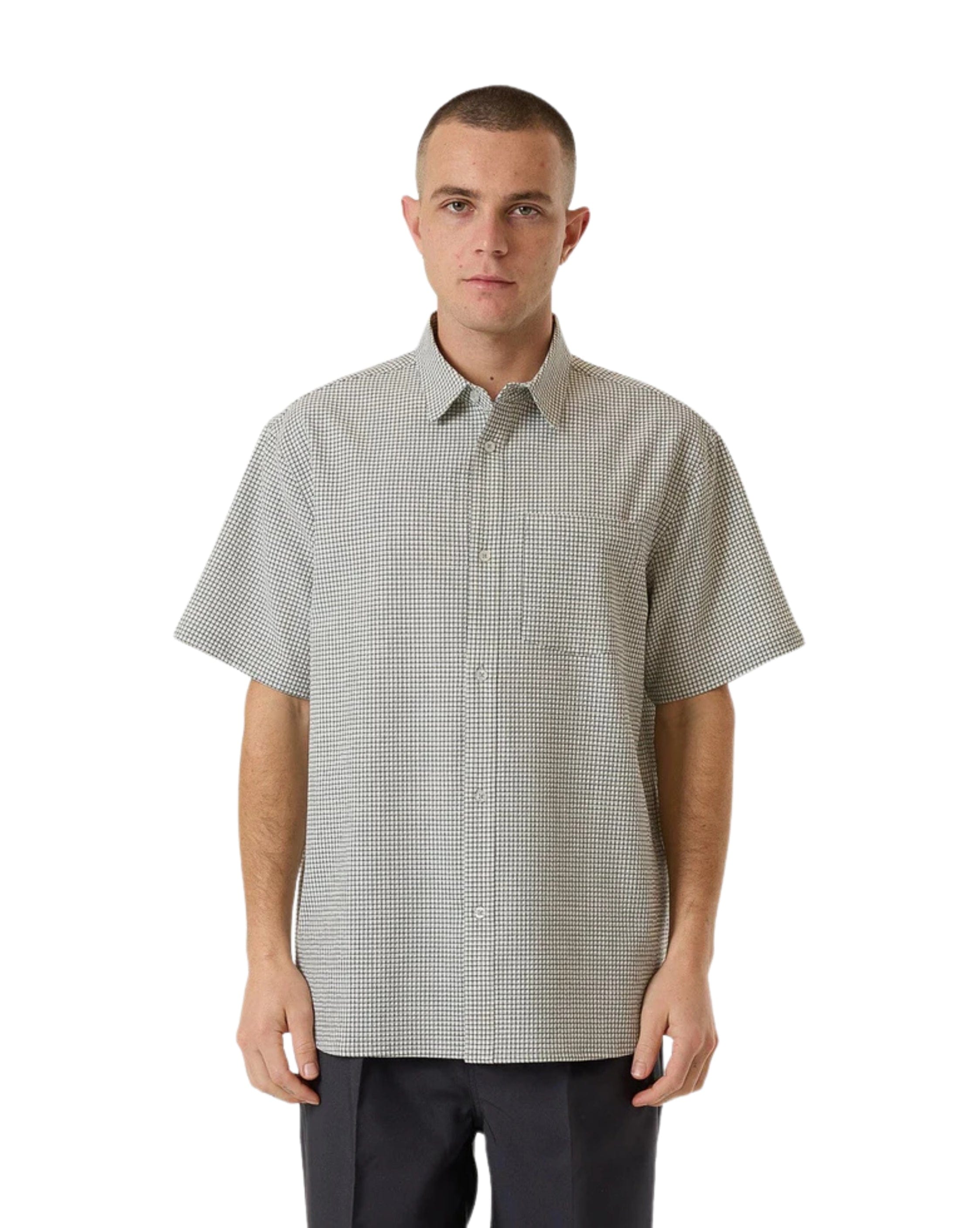 Thrills Morphing Check Short Sleeve Shirt