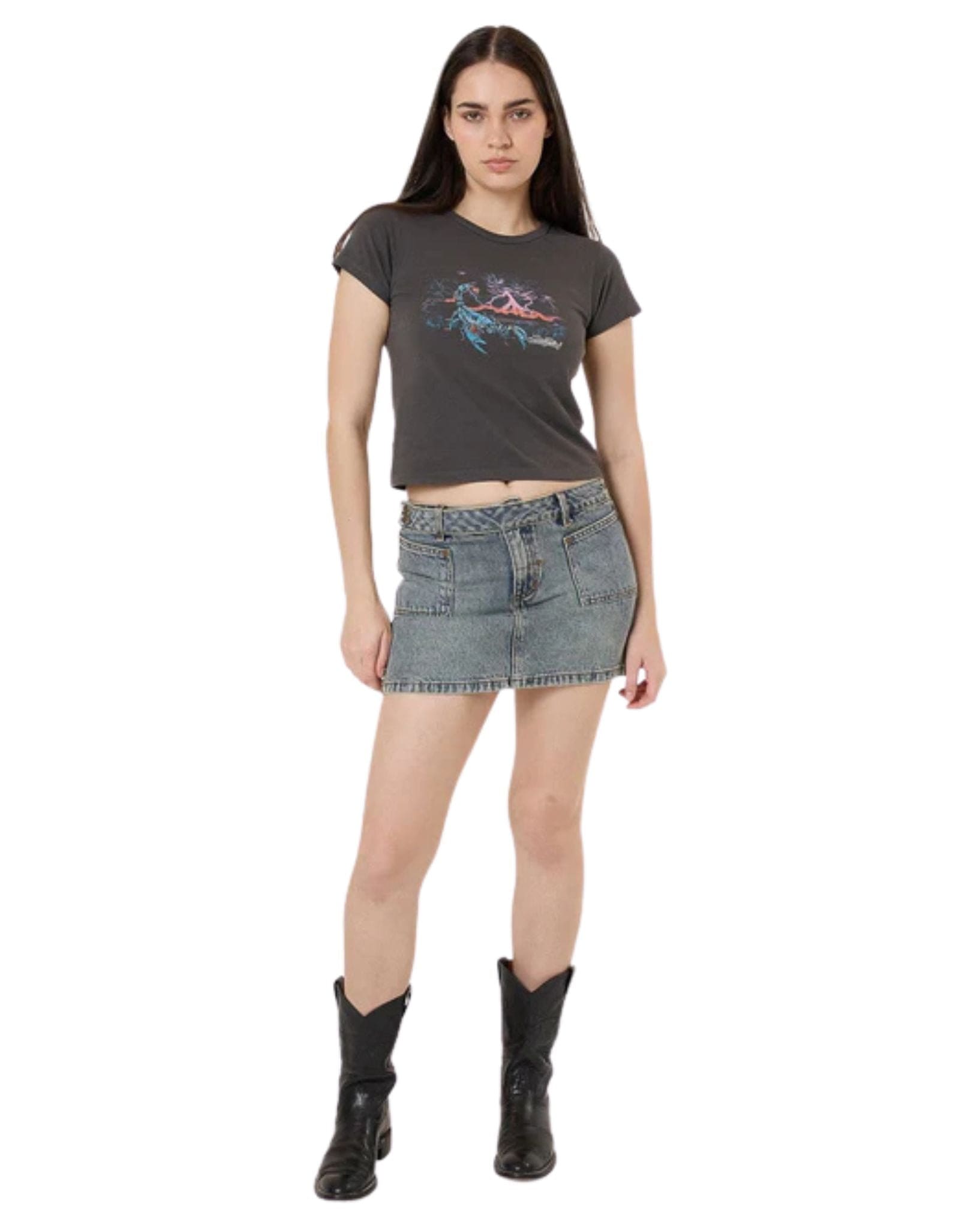 Thrills Womens Scorpion Ridge Boy Tee