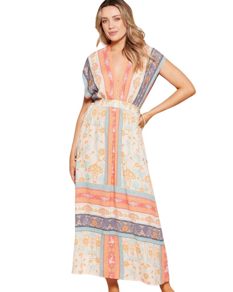 Tigerlily Goldie Manda Sleeveless Maxi Dress