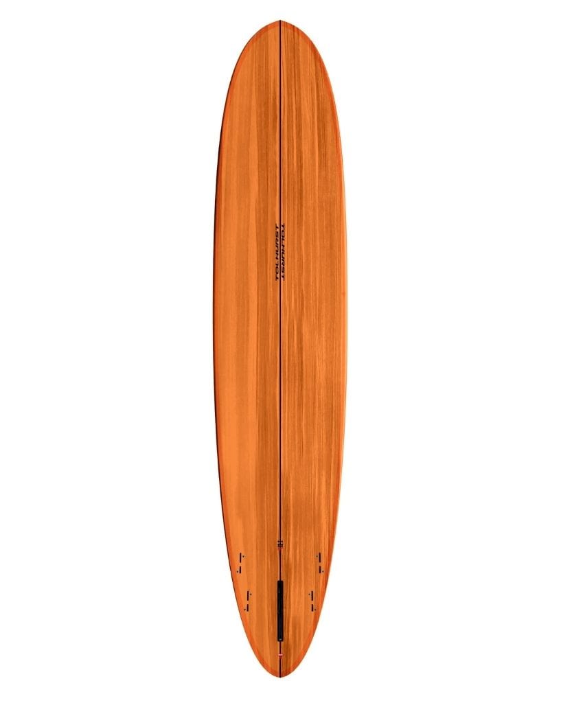 Tolhurst Surfboards HIHP Speed Thunderbolt Red Longboard