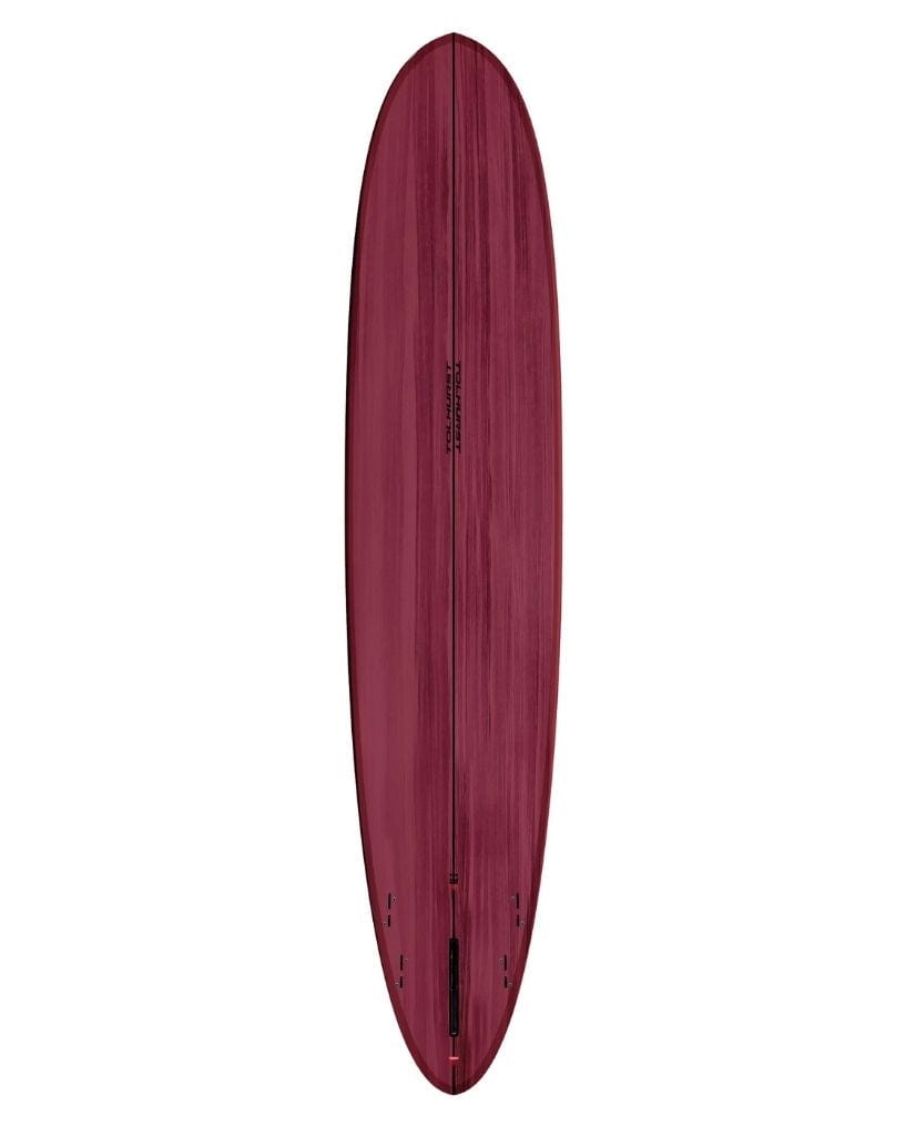 Tolhurst Surfboards HIHP Speed Thunderbolt Red Longboard