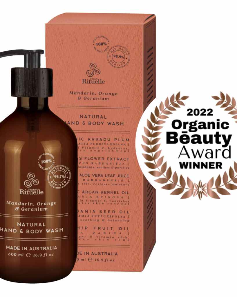 Urban Rituelle 500ml Hand & Body Wash Mandarin Orange Geranium