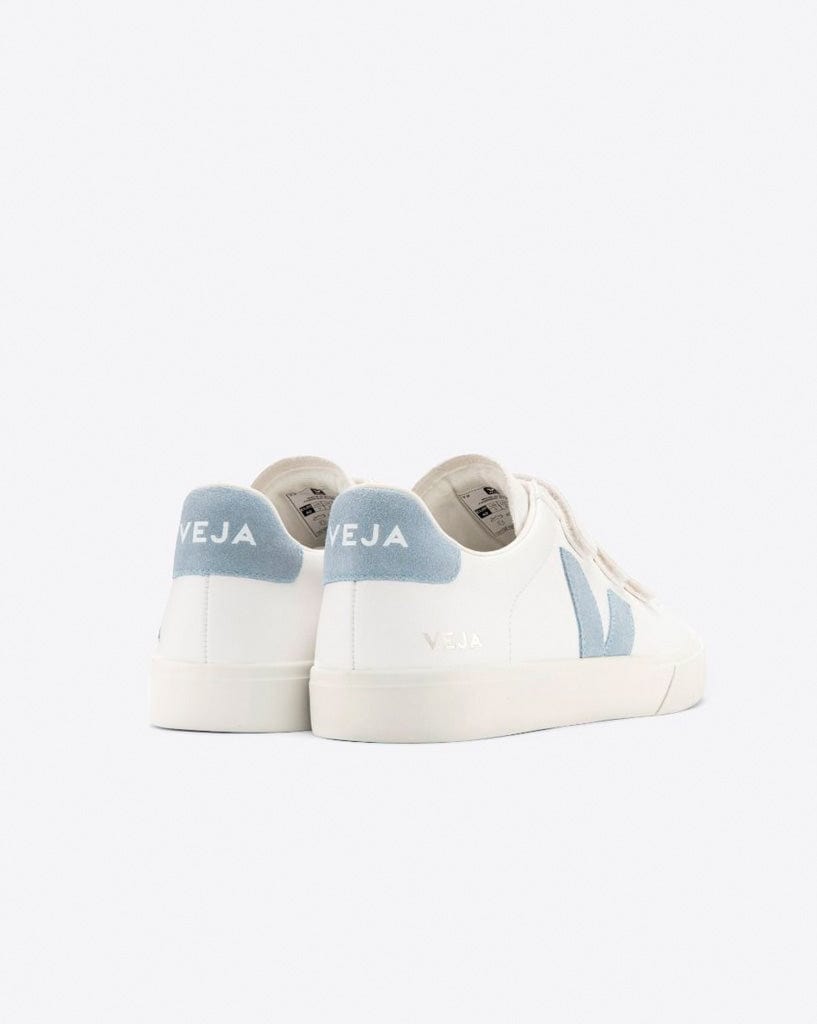 Veja Recife Chromefree Leather - White/Steel