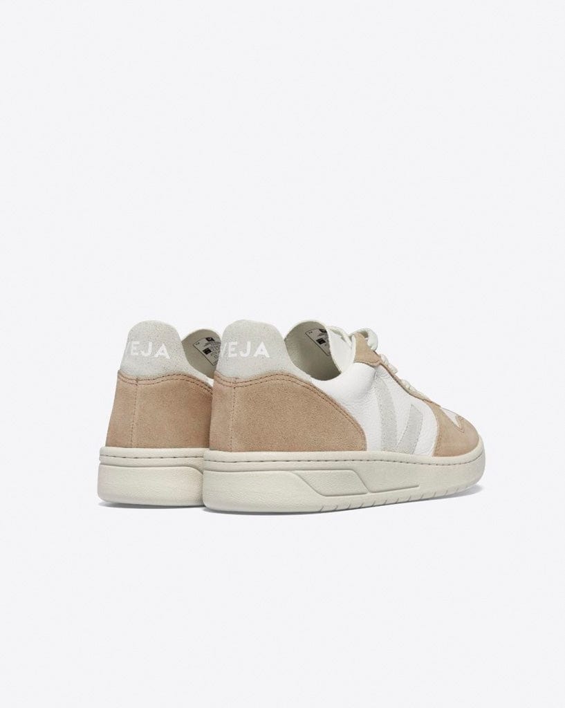 Veja V-10 Chromefree - White/Natural/Sahara