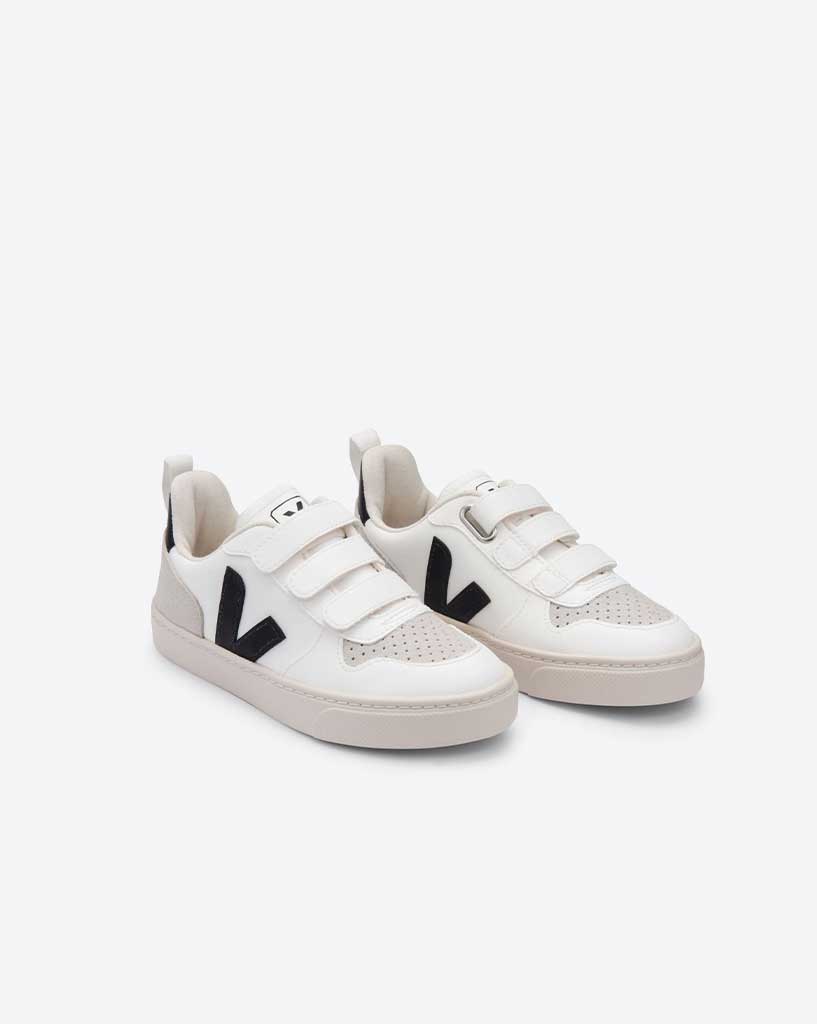 Veja V-10 CWL - White/Black