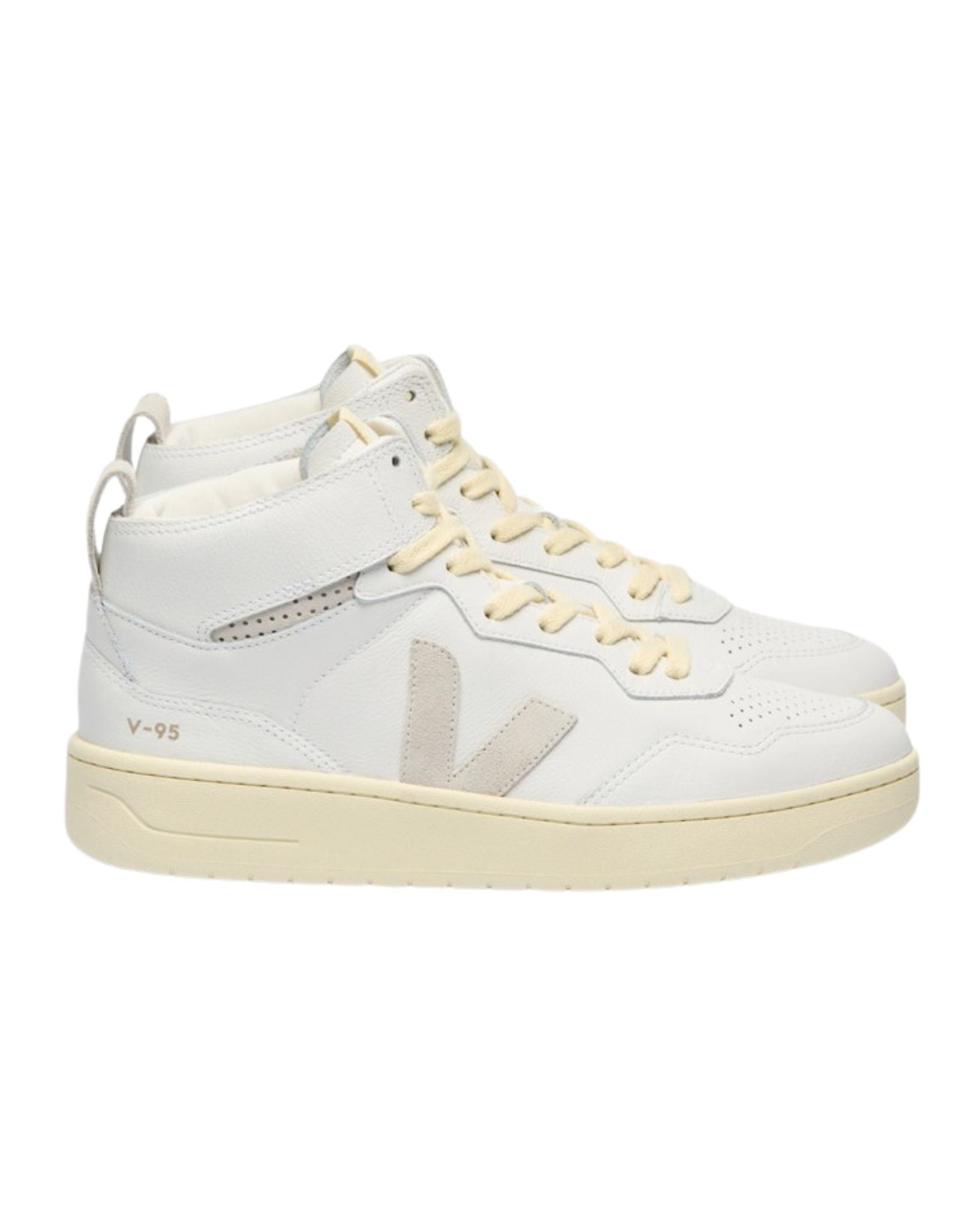 Veja V-95 O.T Leather - Ex White Natural