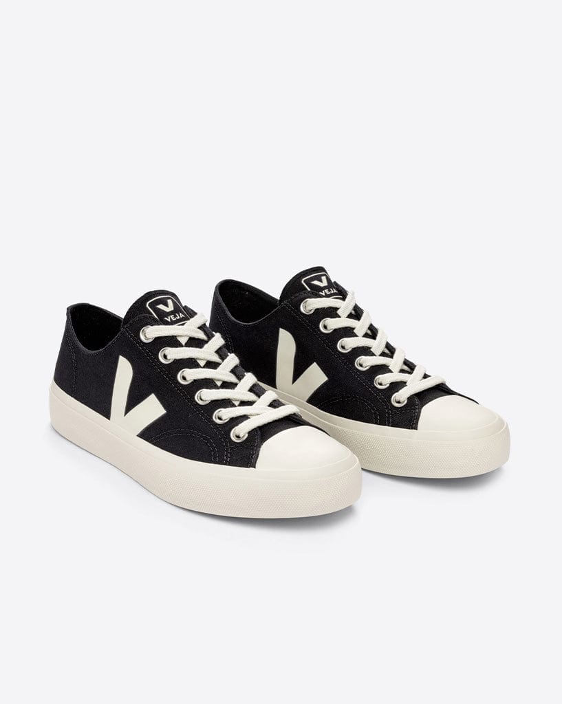 Veja Wata II Low Canvas - Black Pierre