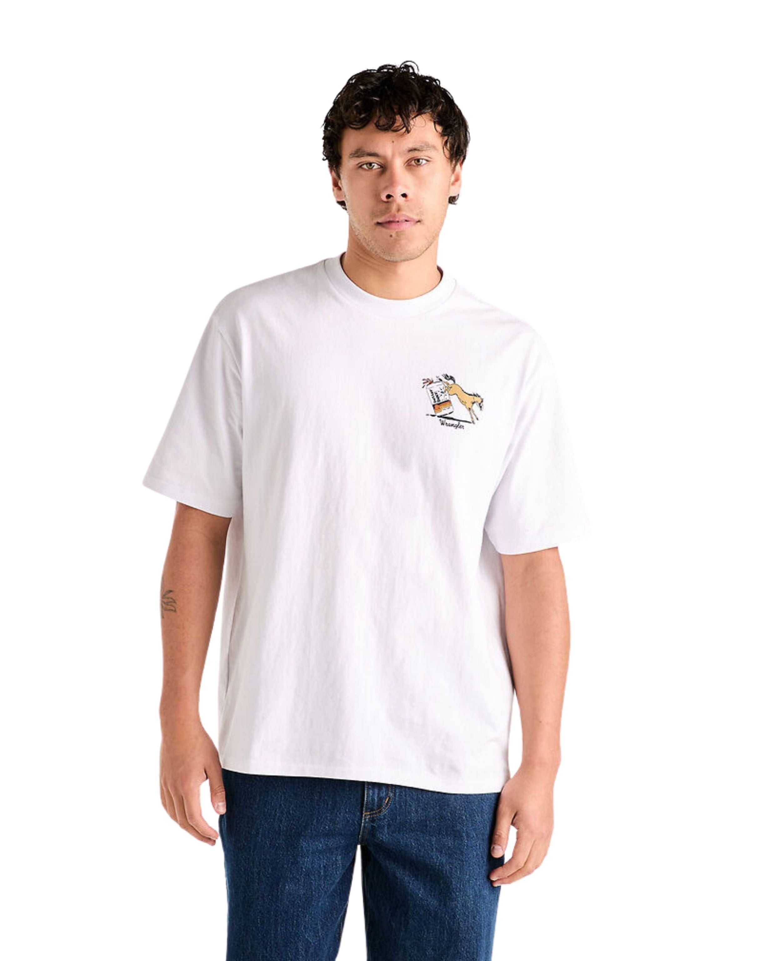 Wrangler Better Beer Kicked Slacker Tee