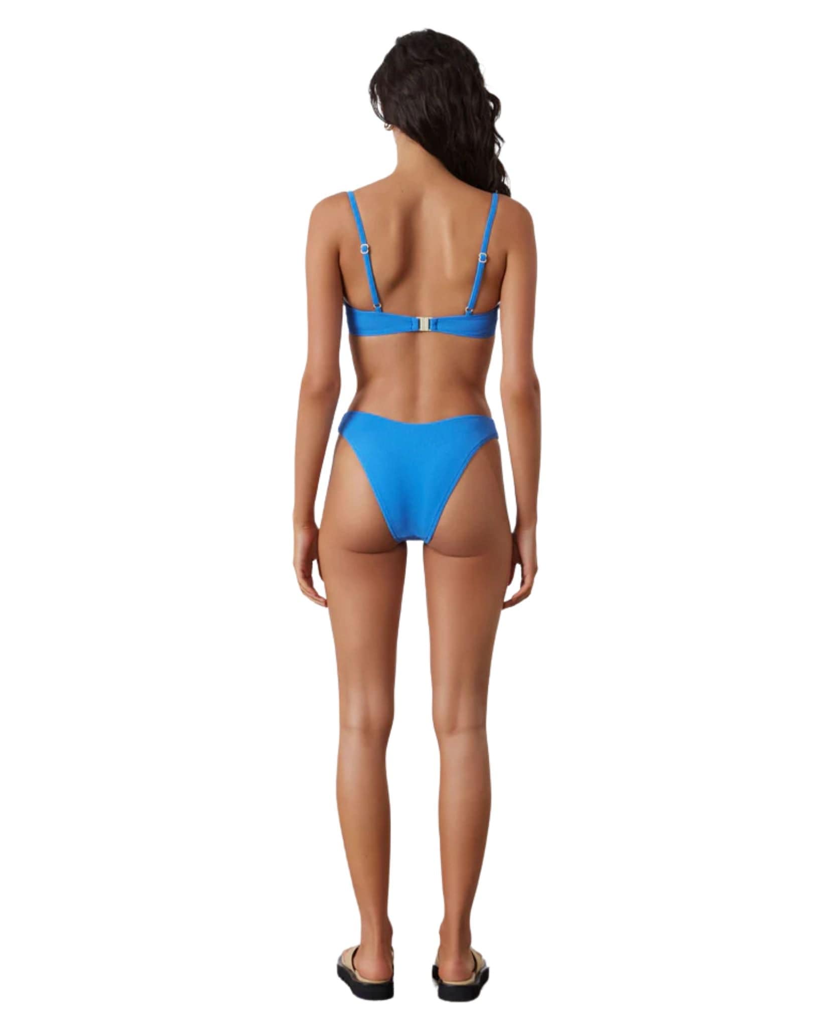 Zulu & Zephyr Textured Curve Brief Ocean Blue