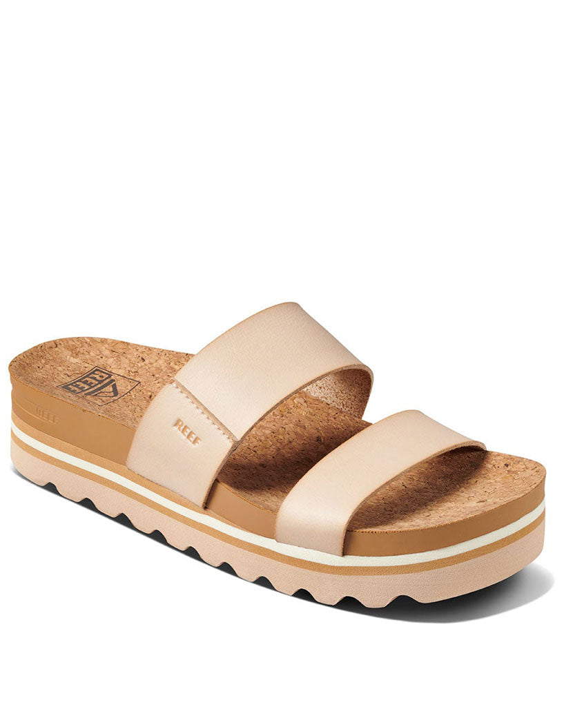 Reef Cushion Vista Hi Slides - Natural