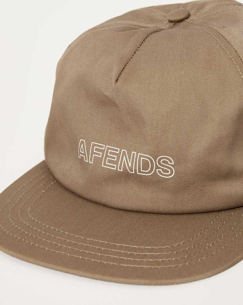 Afends Outline Recycled - Recycled Snapback Cap