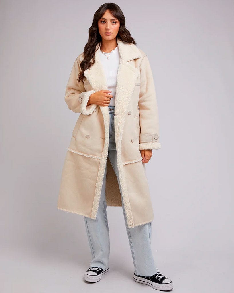 All About Eve Mia Sherpa Coat