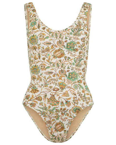 Chiara Diamond Wire One-Piece Swimsuit by Seafolly in Blue, Women's, Size: 10 at Anthropologie