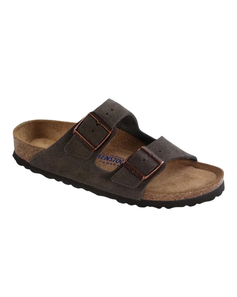 Birkenstock Arizona SFB Suede Leather Narrow - Mocha