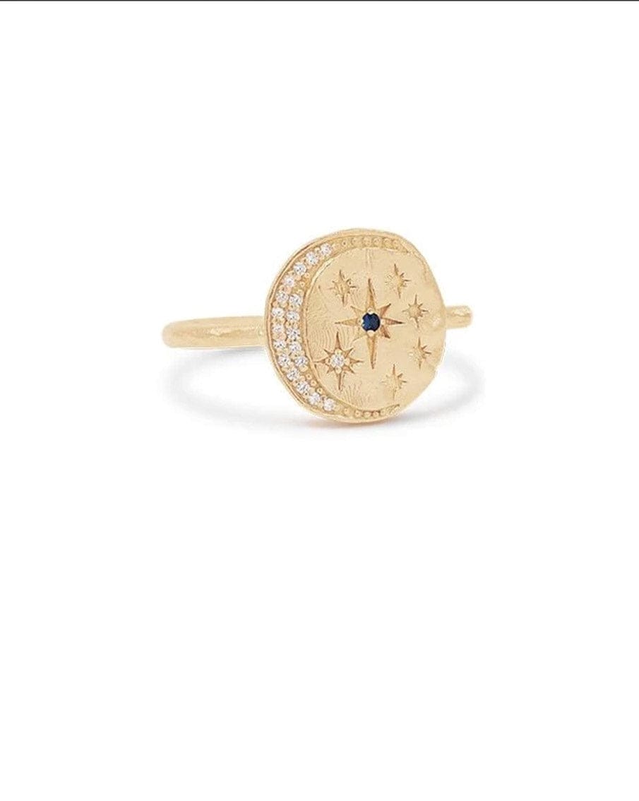 By Charlotte Gold Heavenly Moonlight Ring