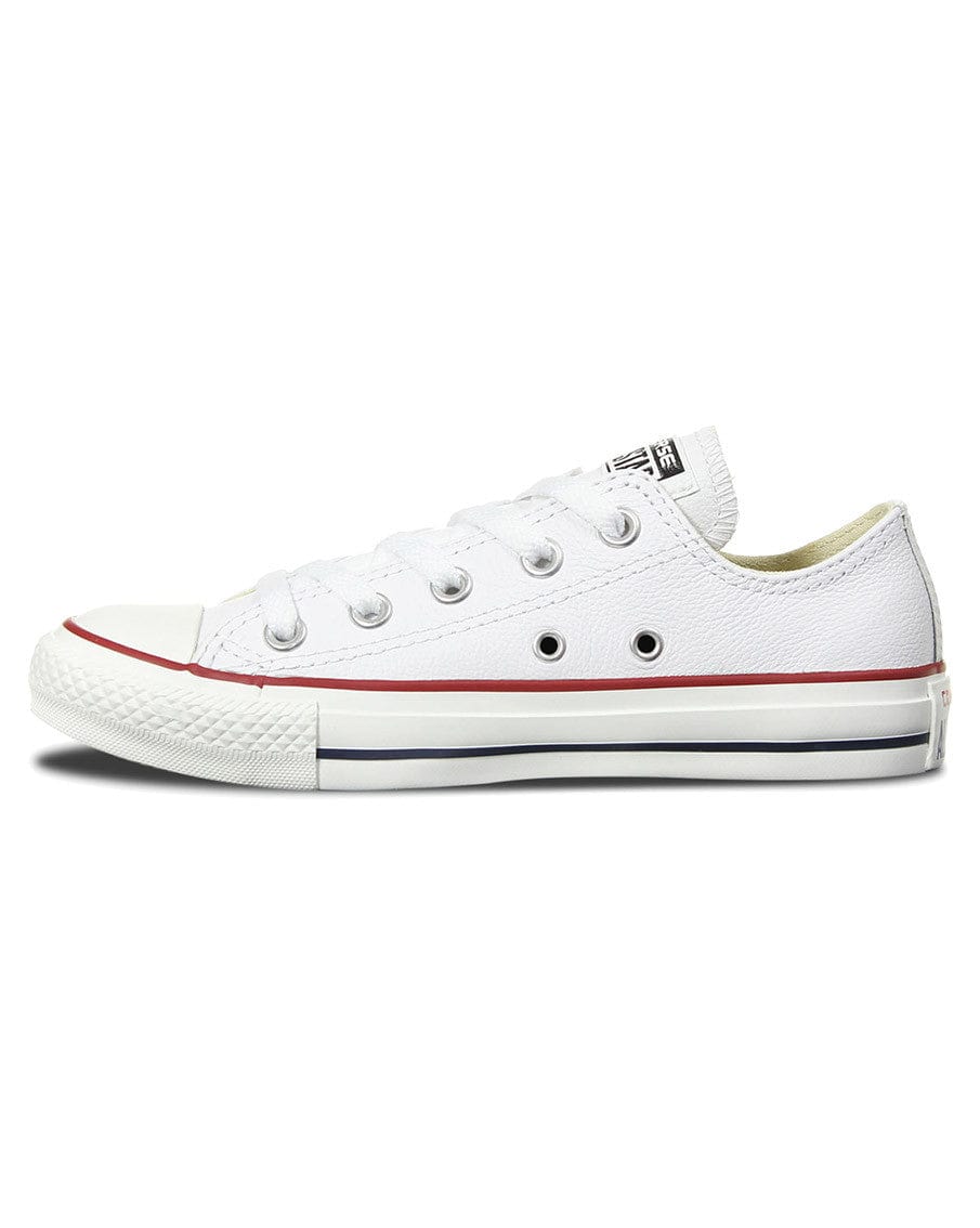 Converse Chuck Taylor All Star Leather Low Top Shoes - White