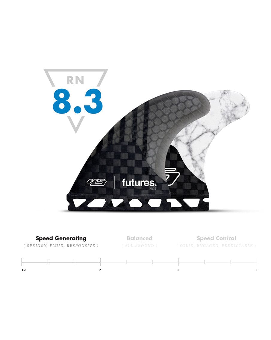 Futures Fins Haydenshapes 2 V2 Generation Thruster