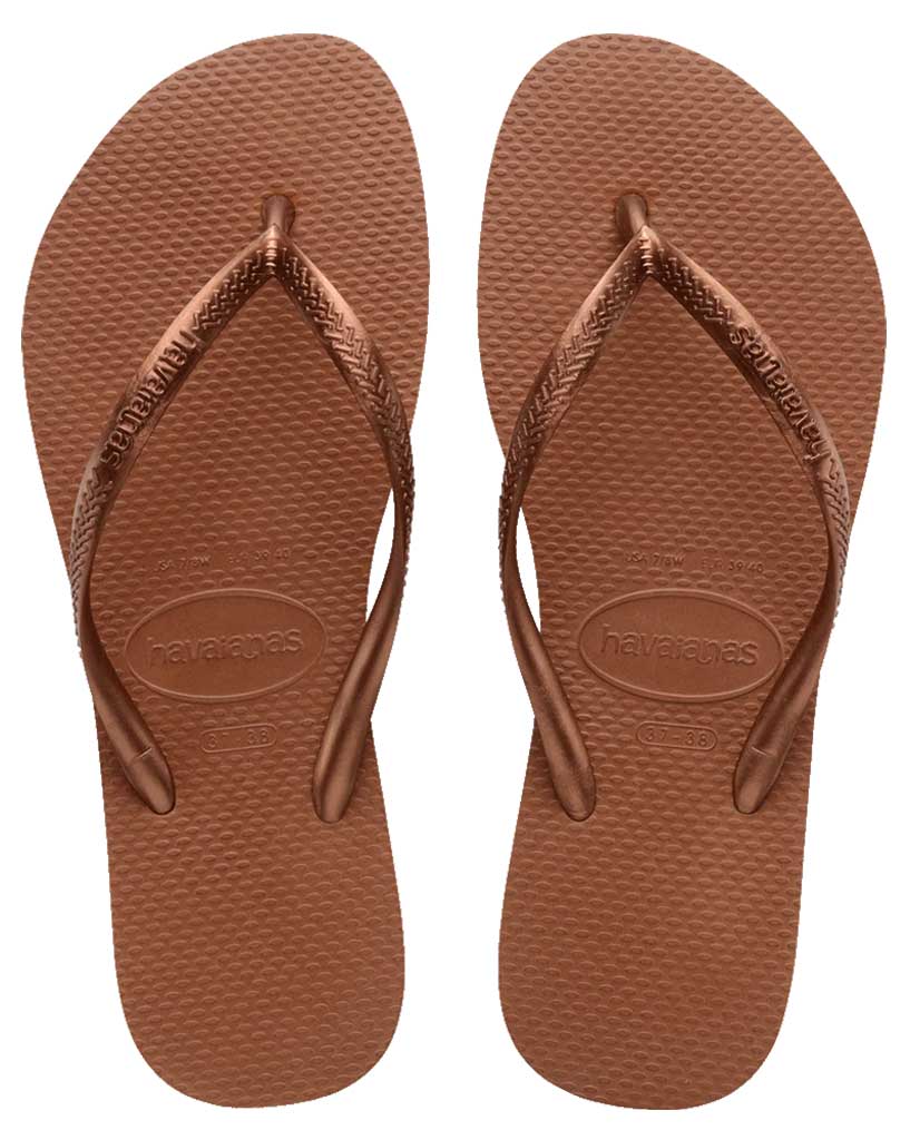 Havaianas Slim Metallic Thongs