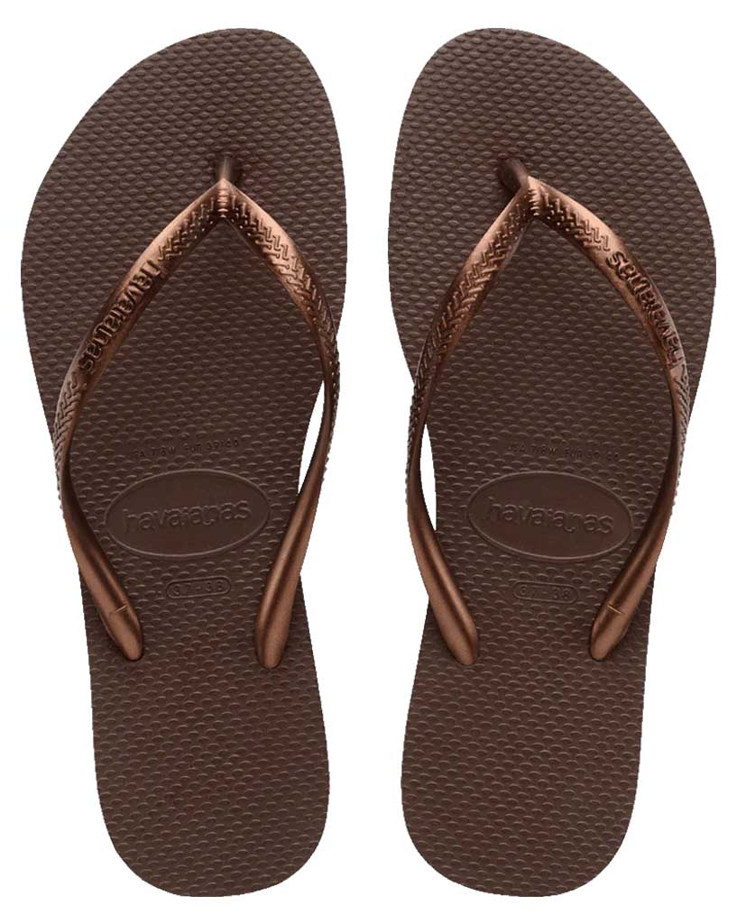 Havaianas Slim Metallic Thongs