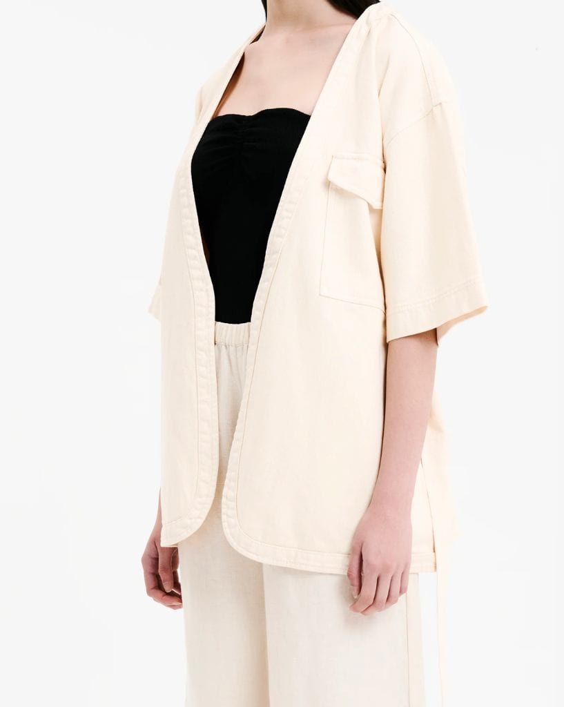 Nude Lucy Blaise Tie Front Jacket