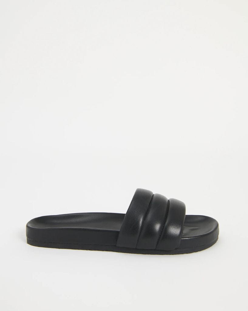 Nude Lucy Classic Leather Slide