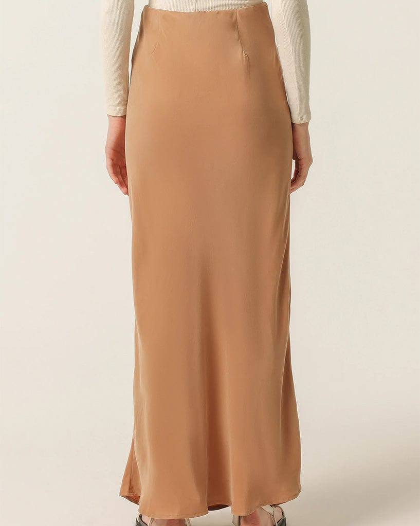 Nude Lucy Harlow Cupro Maxi Skirt