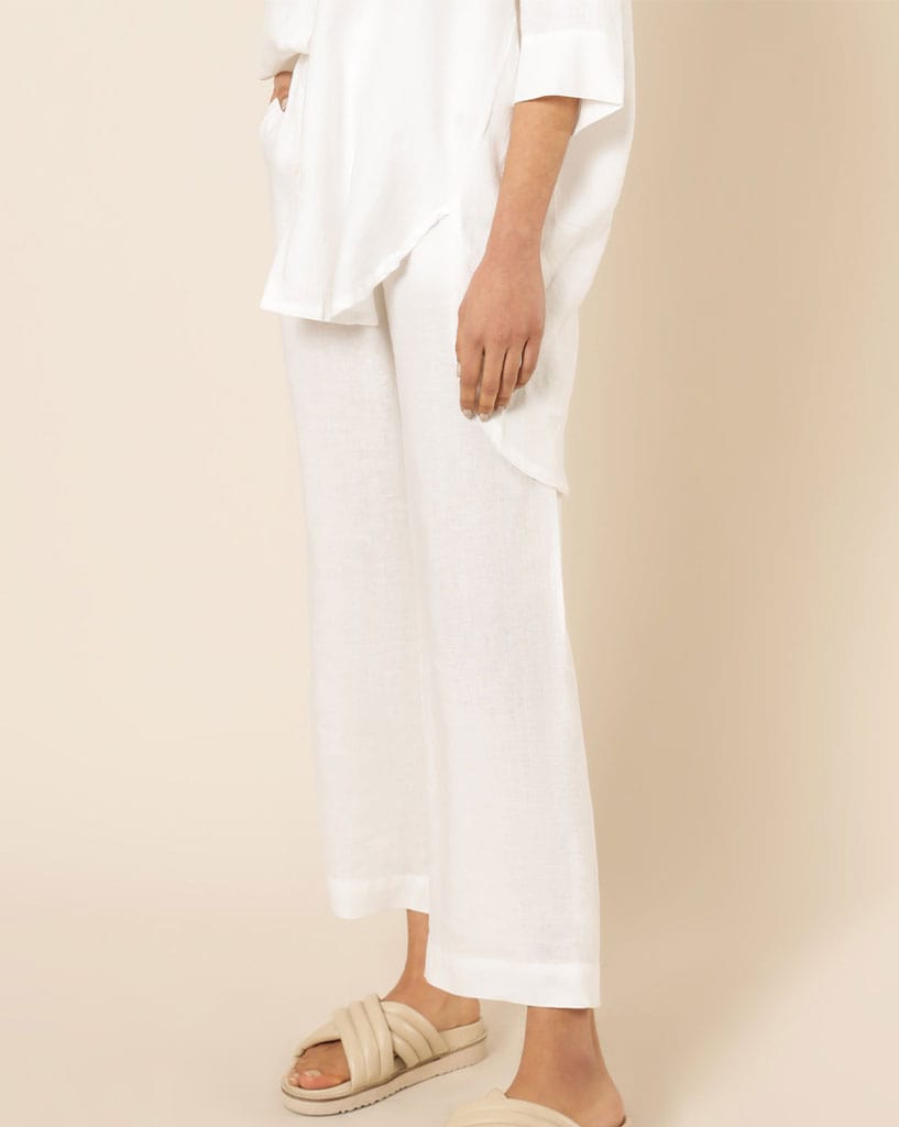 Nude Lucy Lounge Linen Crop Pant