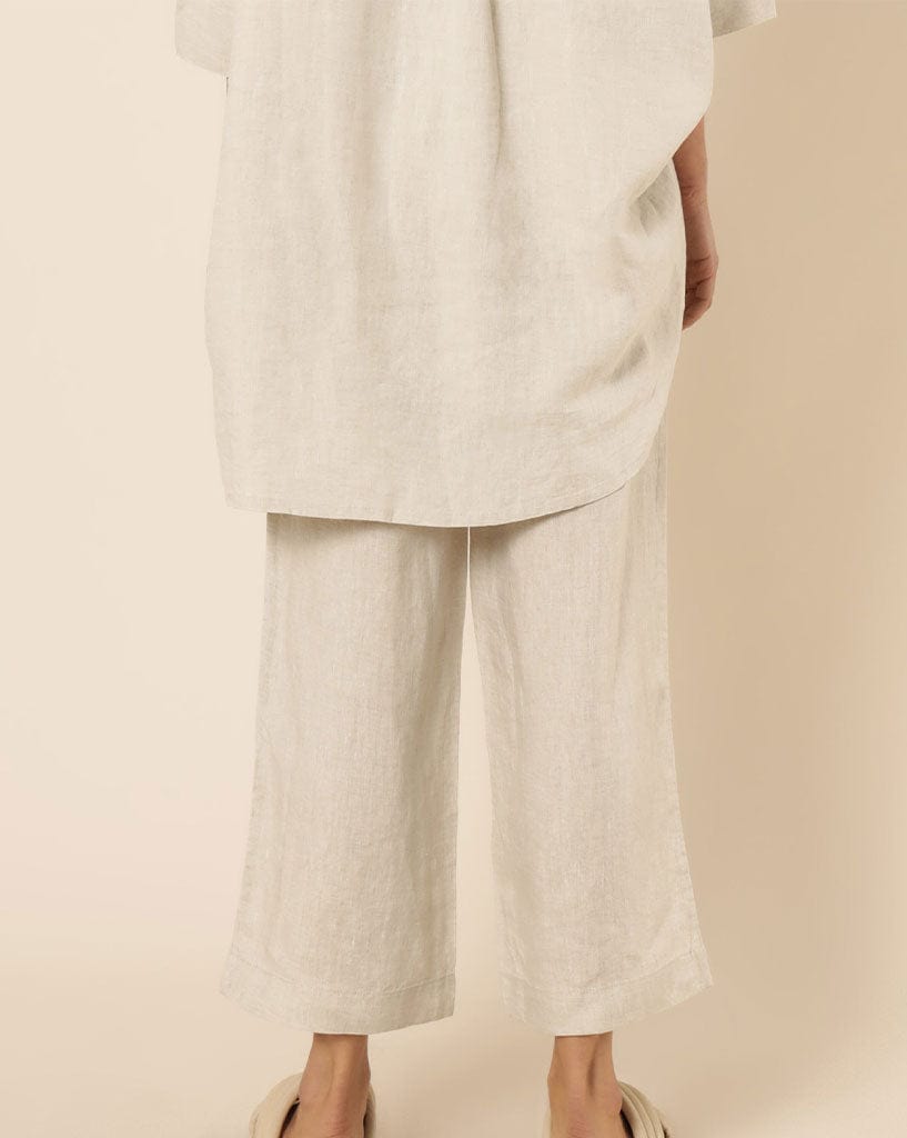 Nude Lucy Lounge Linen Crop Pant