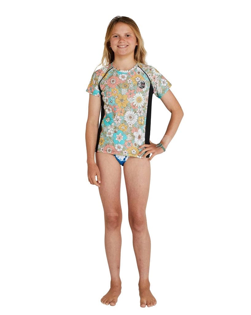 O'Neill Girls Bahia Uv Ss Rash Tee