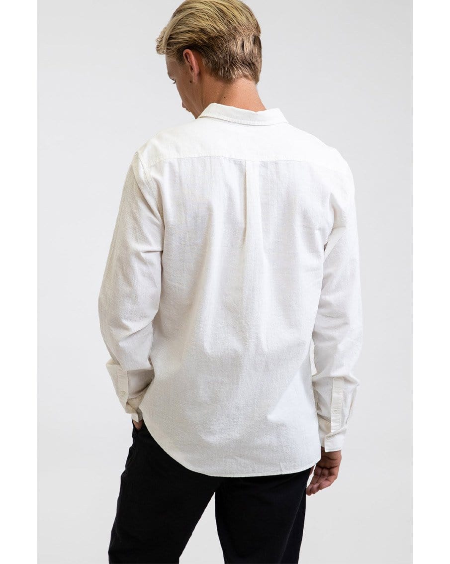 Rhythm Classic Linen Ls Shirt