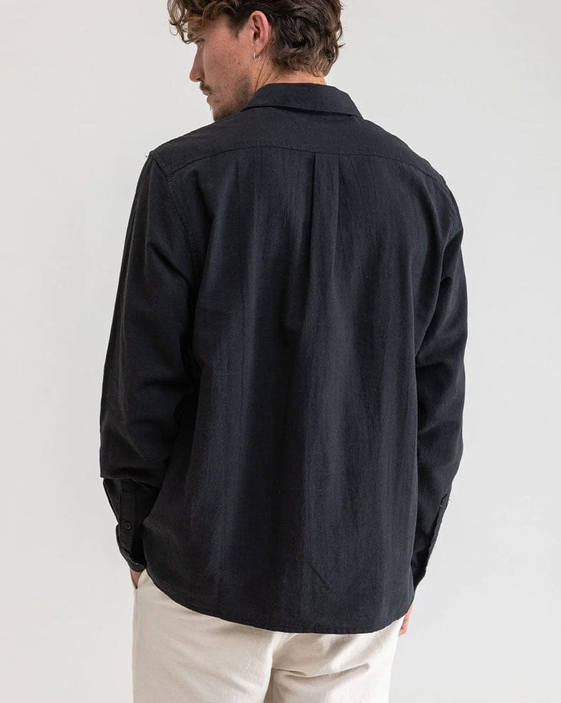 Rhythm Classic Linen Ls Shirt