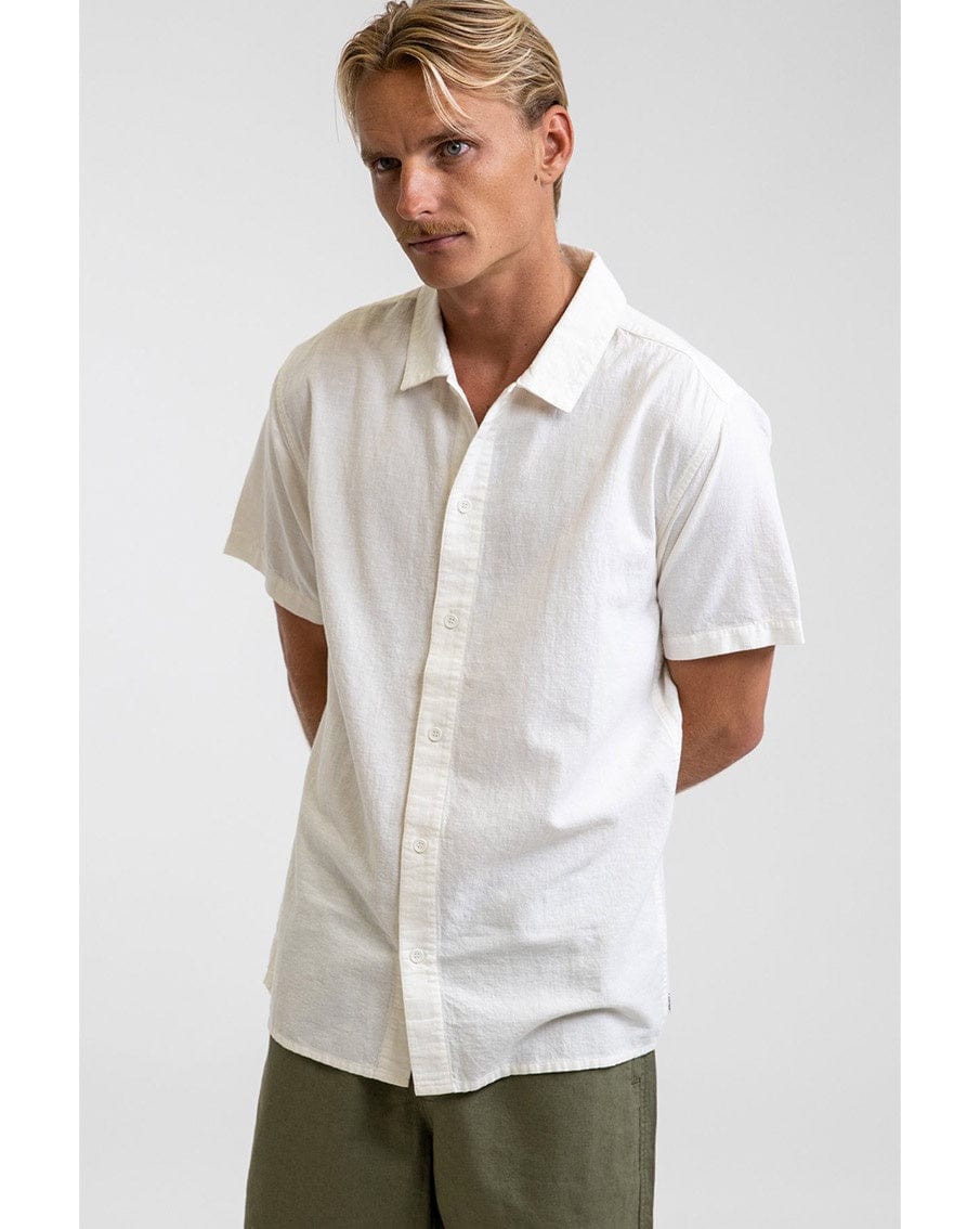 Rhythm Classic Linen Ss Shirt