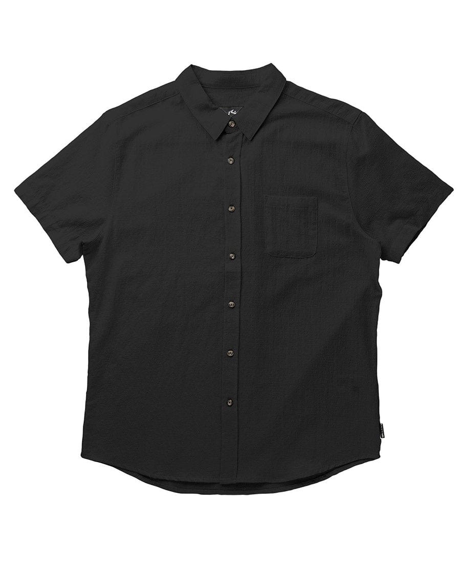 Rusty Overtone Short Sleeve Linen Shirt Boys