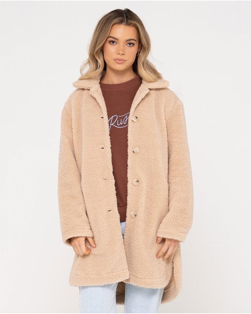 Rusty Penelope Sherpa Coat