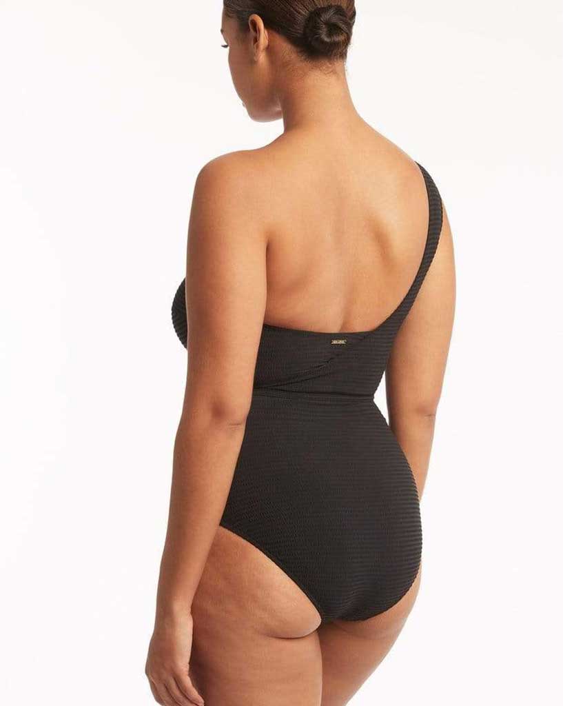 Sea Level Messina Wide Strap Diagonal One Piece