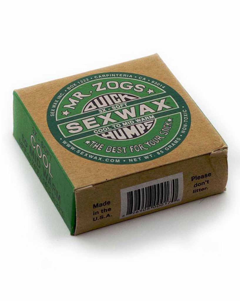 Sex Wax Sex Wax Quick Humps Cool Water - Green