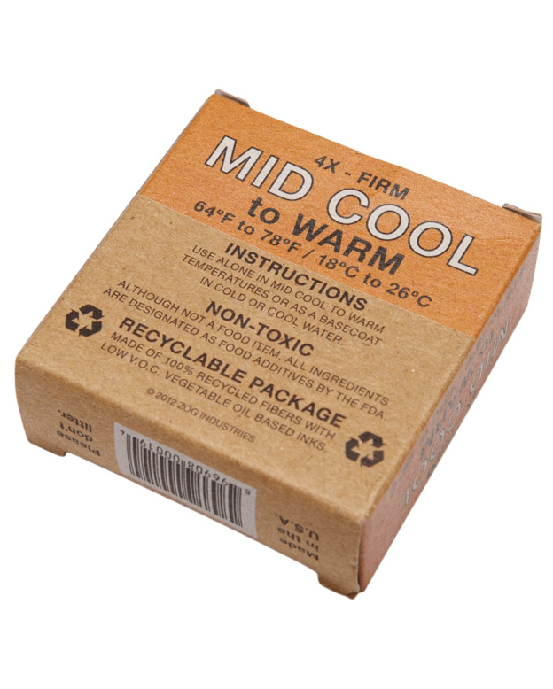 Sex Wax Sex Wax Quick Humps Mid Cool Water - Orange