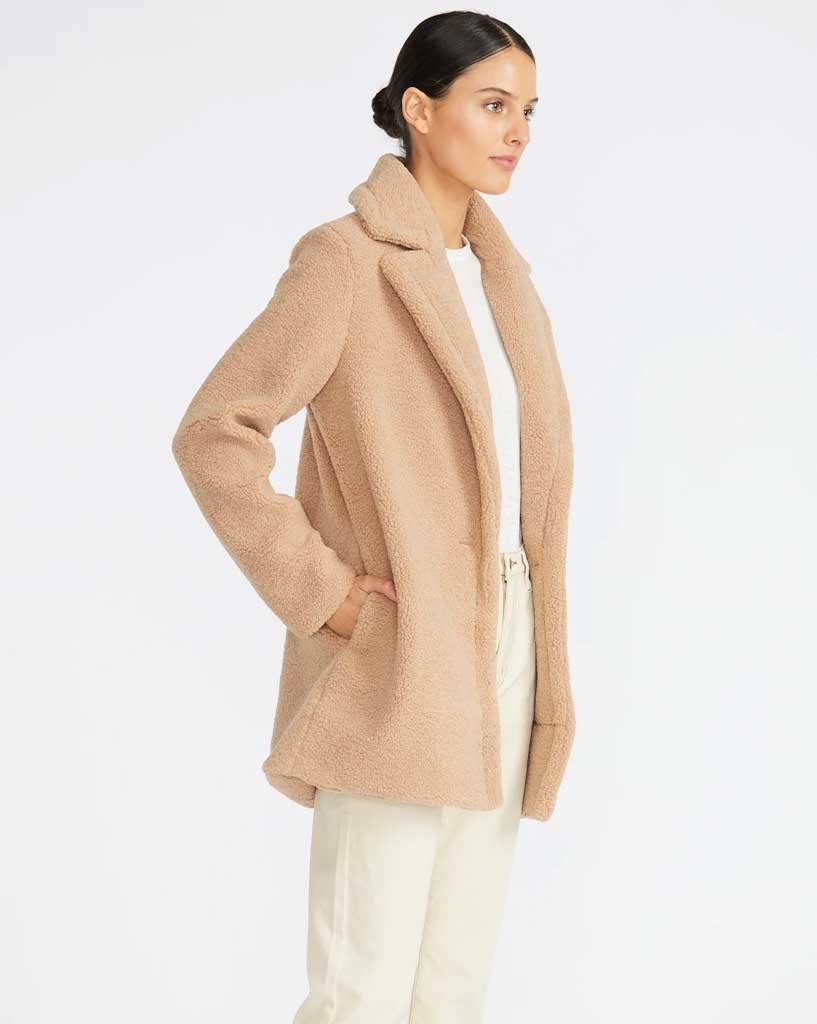 Staple the label Aspen Shearling Coat