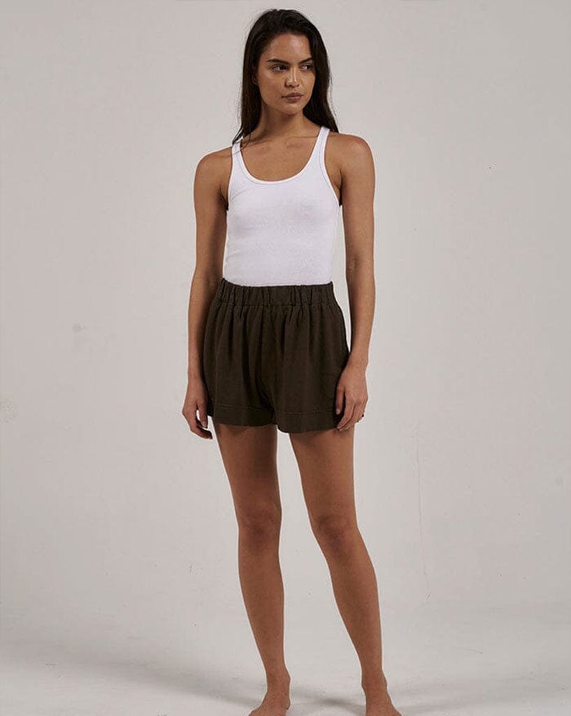 Thrills Hemp Mid Rise Short