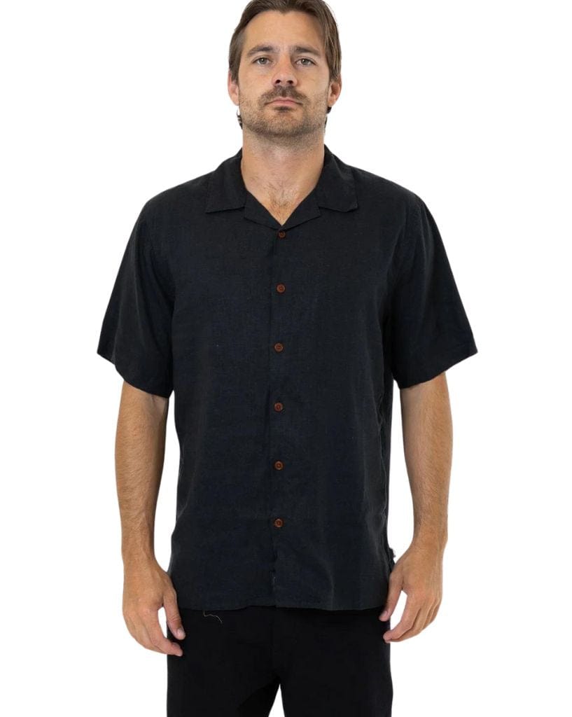 Thrills Hemp Minimal Thrills Bowling Shirt