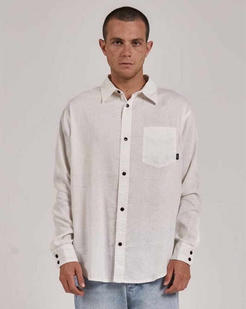 Thrills Hemp Minimal Thrills Oversize Long Sleeve Shirt