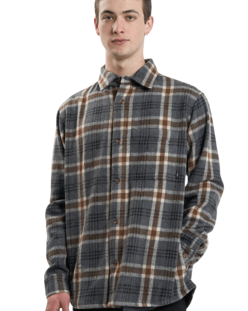 Thrills King Long Sleeve Flannel