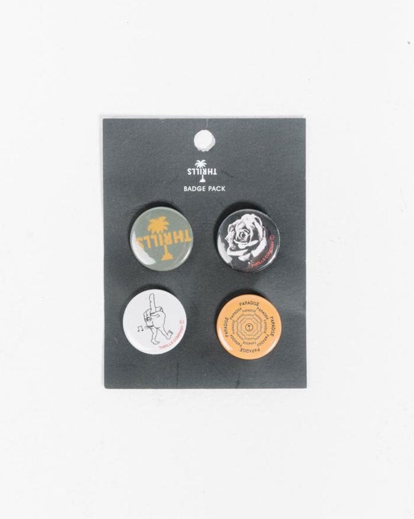 Thrills Rose Badge Pack