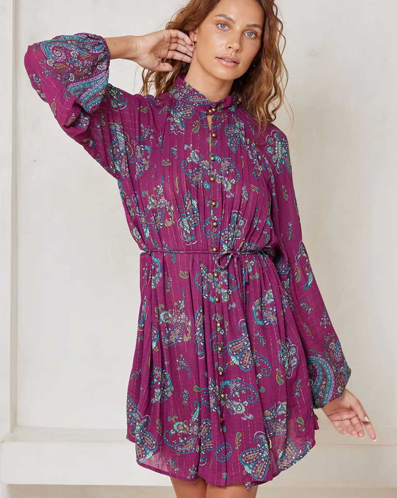 Tigerlily Pariso Anita Mini Shirt Dress