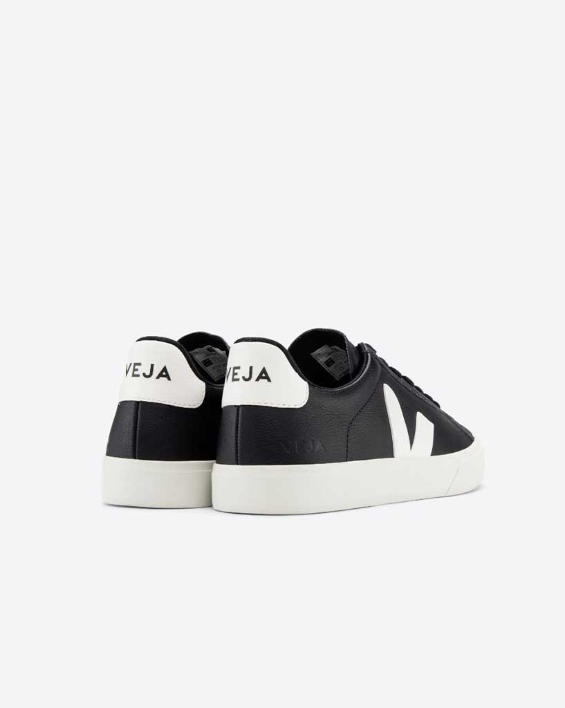 Veja Campo Chromefree Leather - Black/White