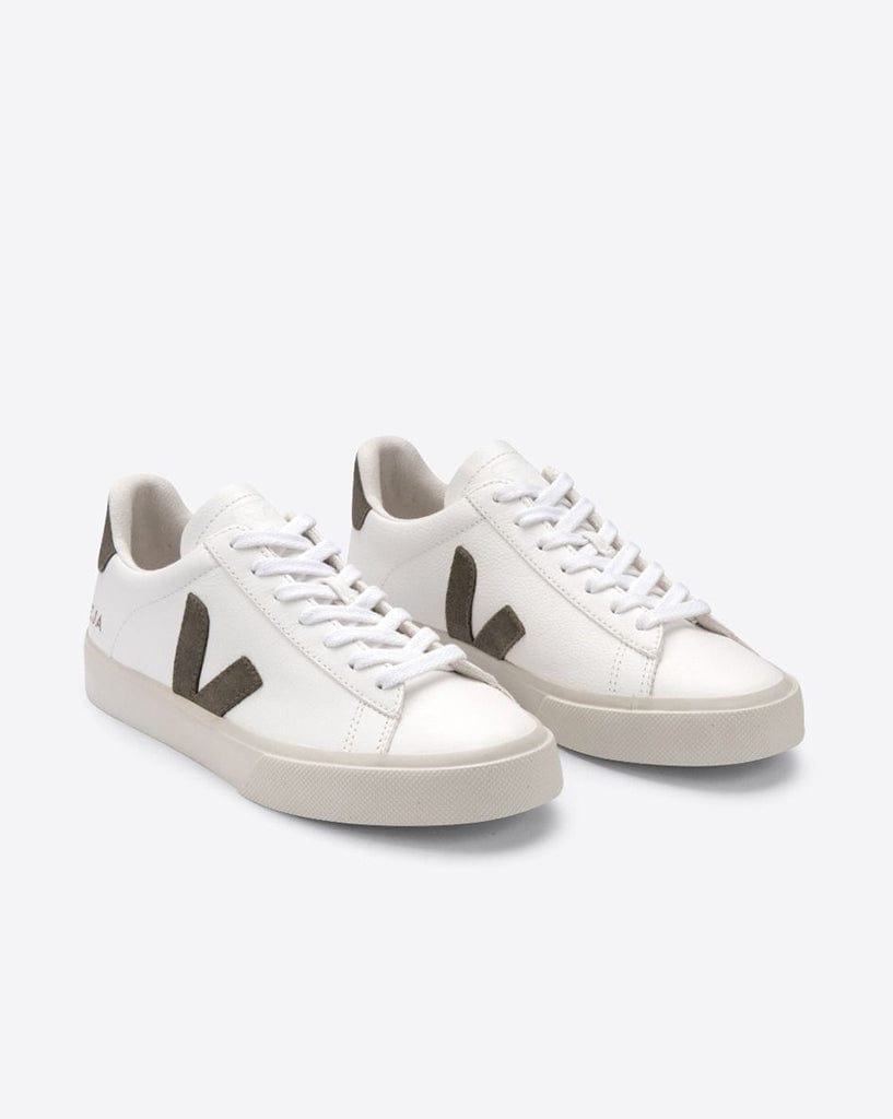 Veja Campo Chromefree Leather - White/Khaki