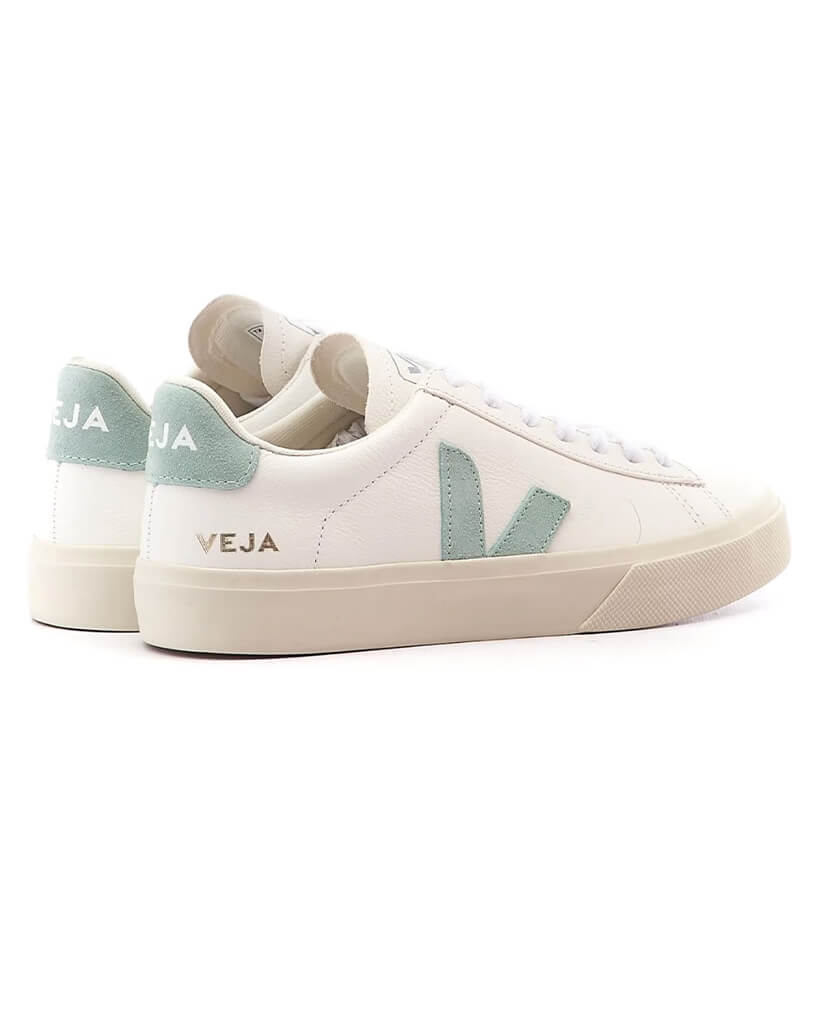 Veja Campo Chromefree Leather- White/Matcha