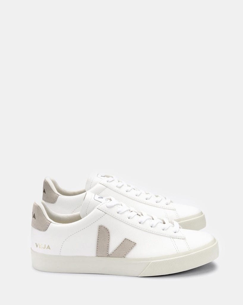 Veja Campo Chromefree Leather - White/Natural Suede