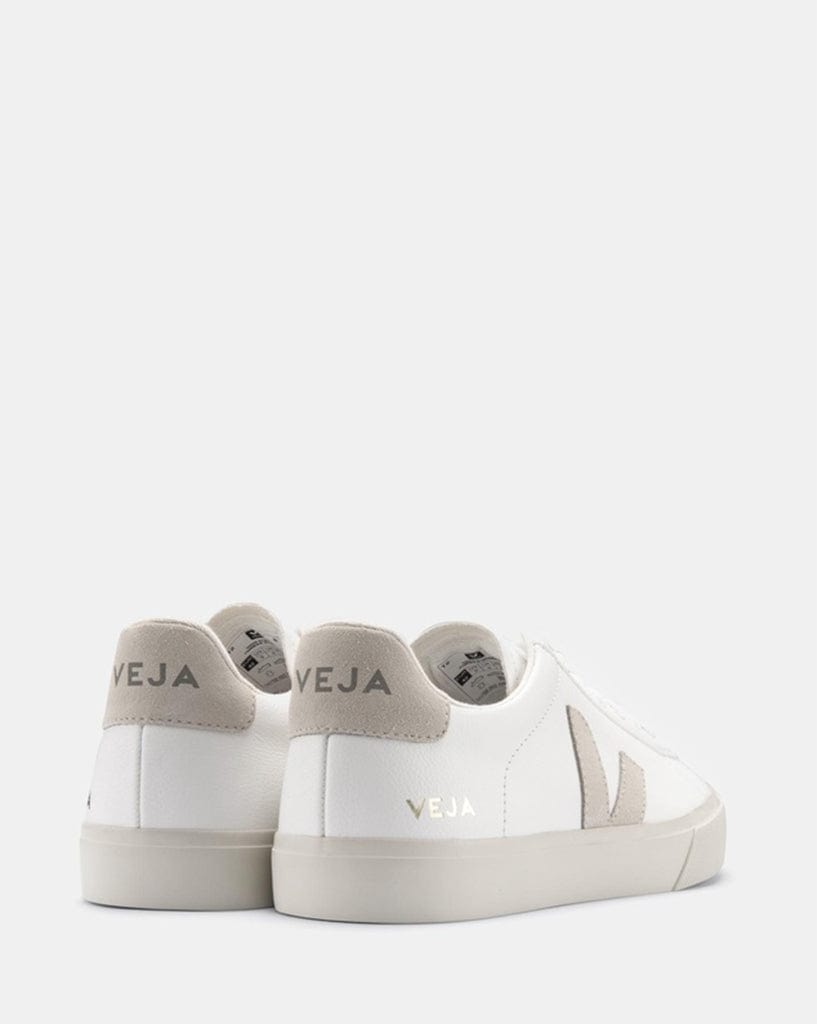 Veja Campo Chromefree Leather - White/Natural Suede