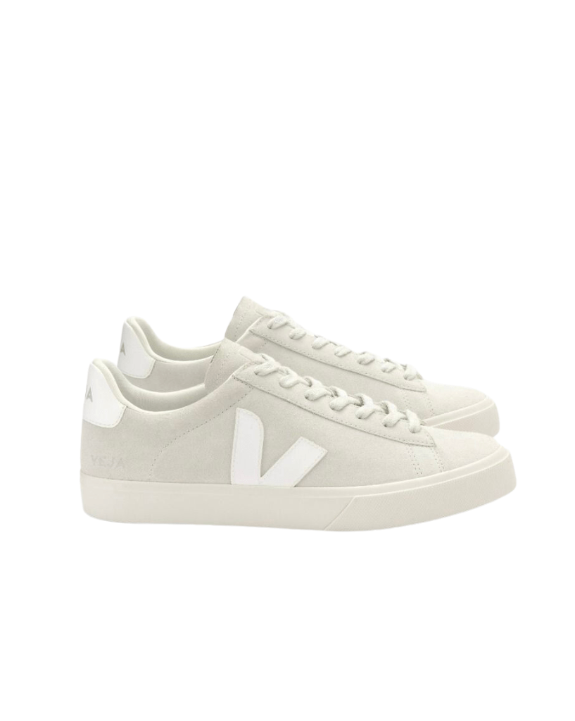 Veja Campo Suede - Natural/White